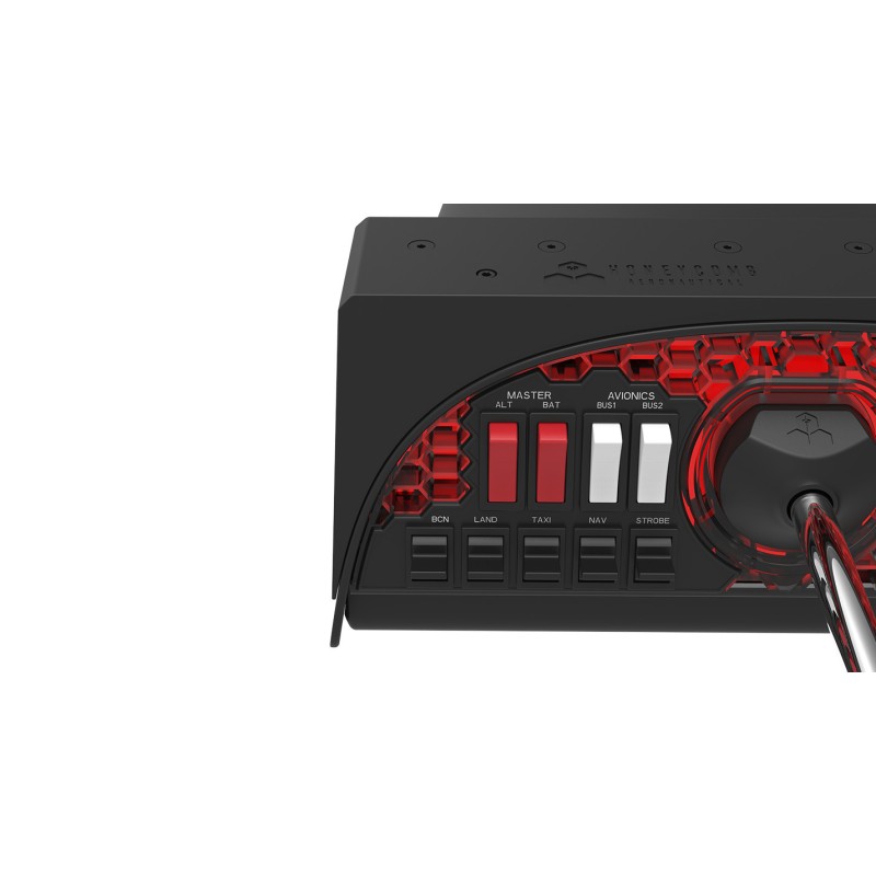 Honeycomb Alpha Flight Controls Yoke &amp; Switch Panel