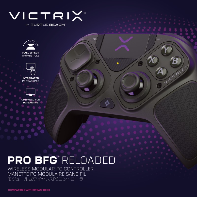 Turtle Beach Victrix Pro BFG Reloaded - Grey Turtle Beach Victrix Pro BFG Reloaded - Grey