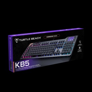 Turtle Beach Command KB5 Wired Mechanical Keyboard Black