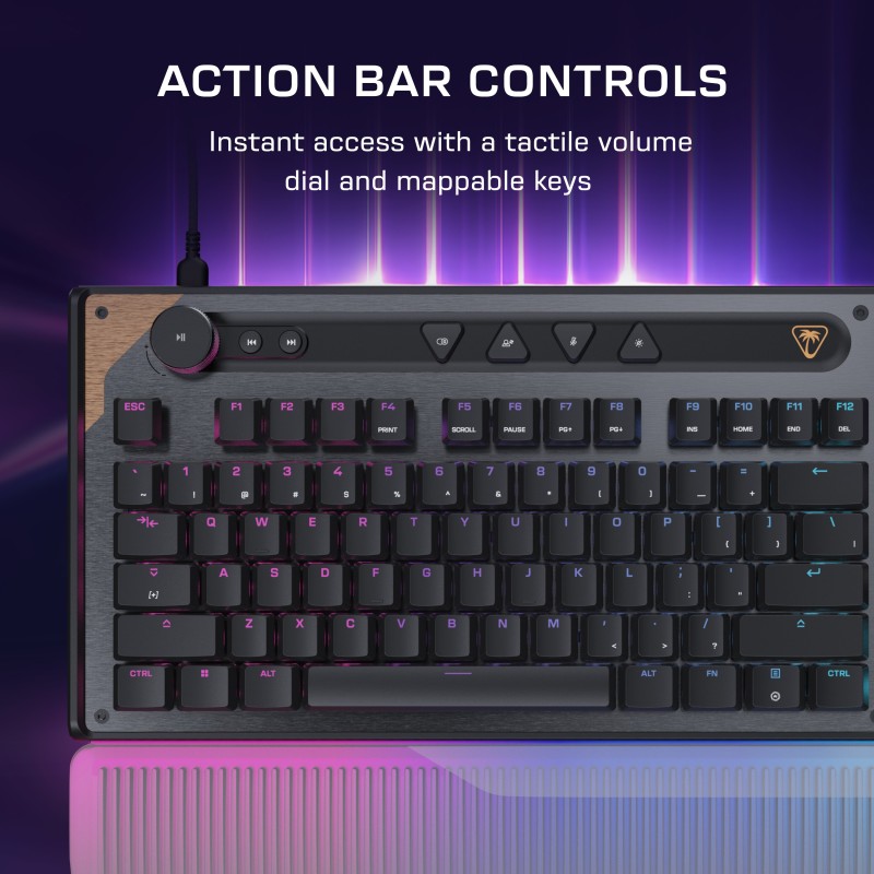 Turtle Beach Command KB7 TKL Wired Black