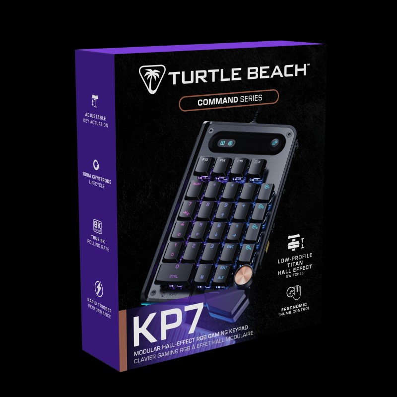 Turtle Beach Command KP7 Keypad Wired Black