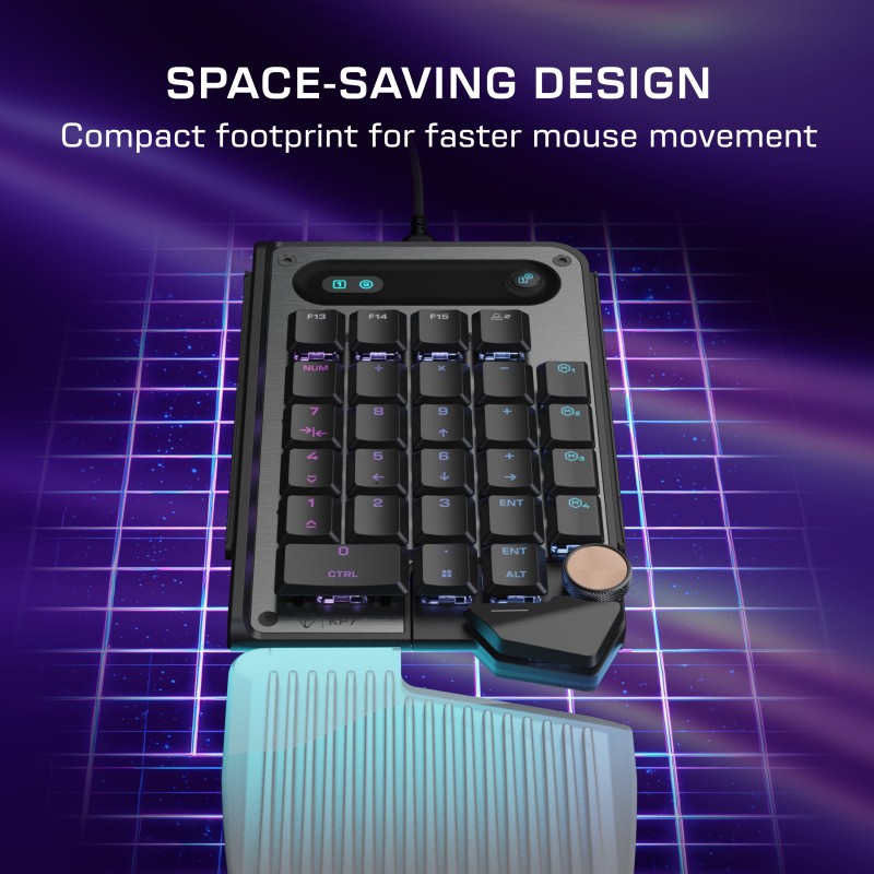 Turtle Beach Command KP7 Keypad Wired Black