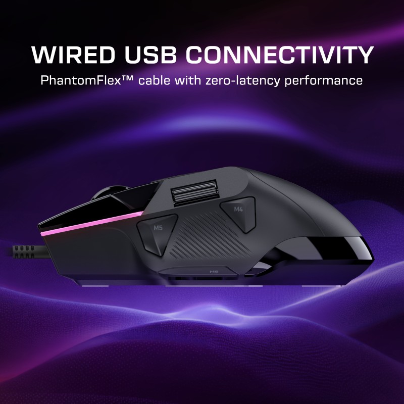 Turtle Beach Command MC3 Wired Mouse Black
