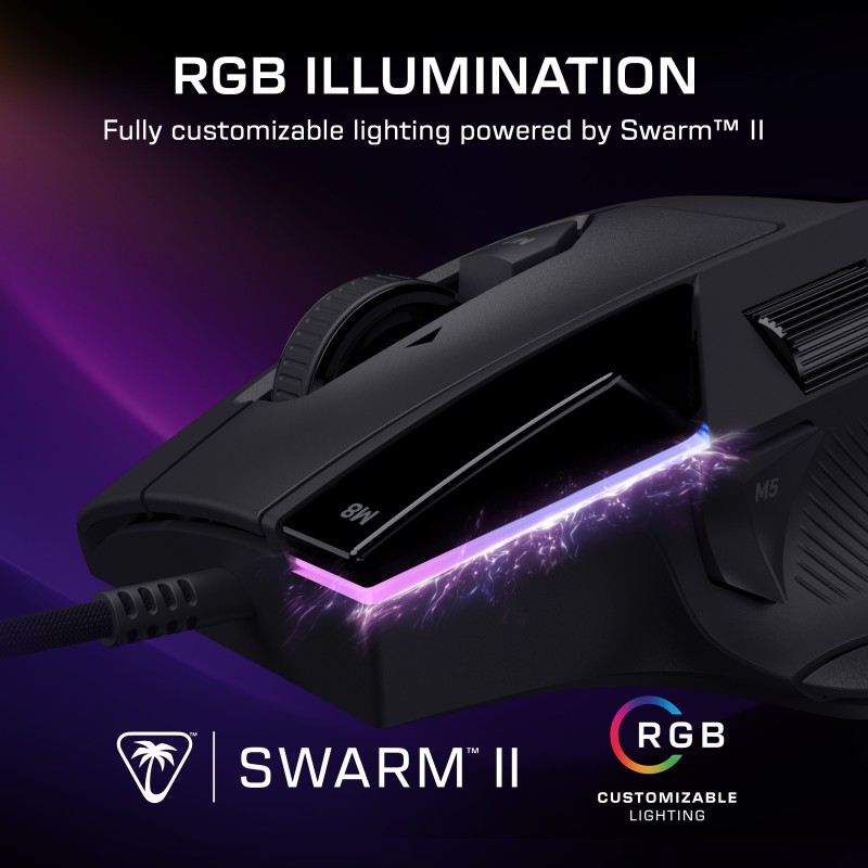 Turtle Beach Command MC3 Wired Mouse Black