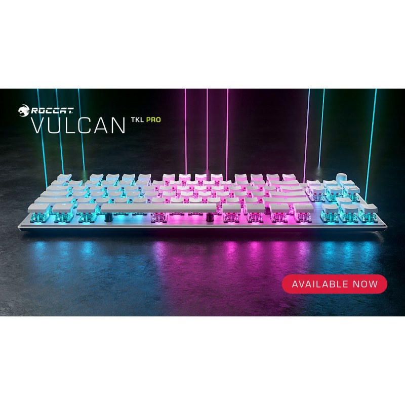 Roccat Vulcan TKL Pro - White NO Layout