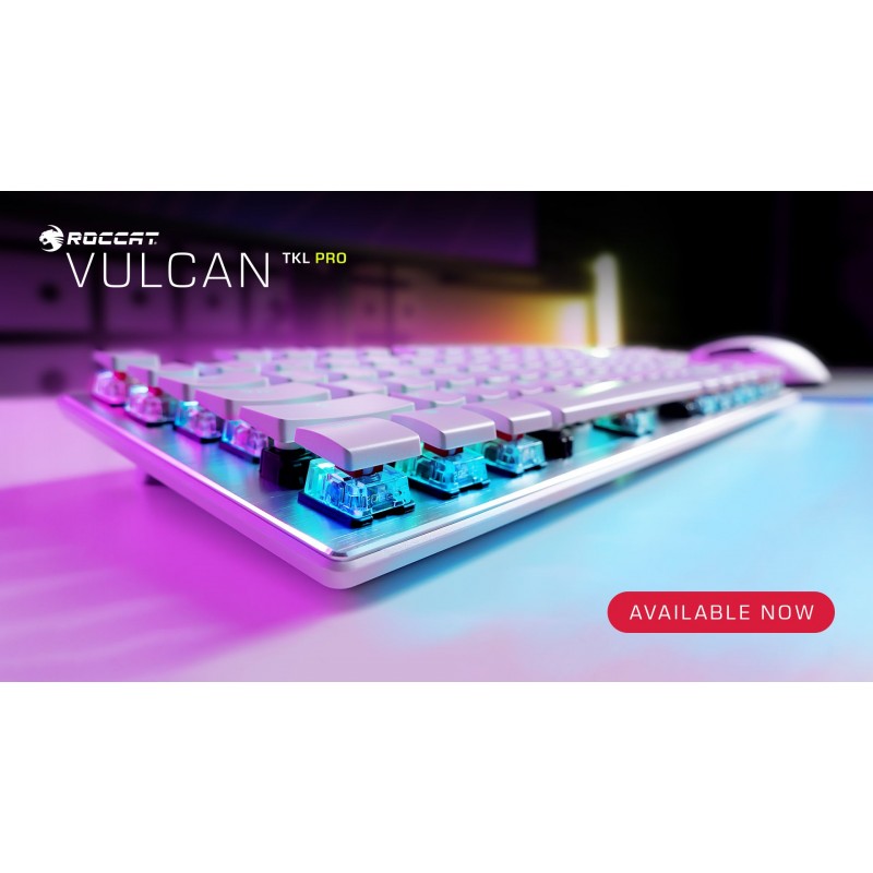 Roccat Vulcan TKL Pro - White NO Layout