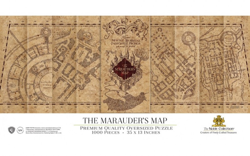 ECTIO62403 HP THE MARAUDERS MAP COVER PUZZLE 