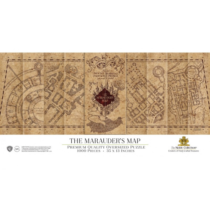 HP - The Marauders Map Cover Puzzle 1000pcs