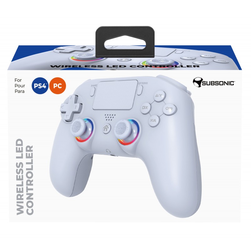 WIRELESS LED CONTROLLER PS4 White