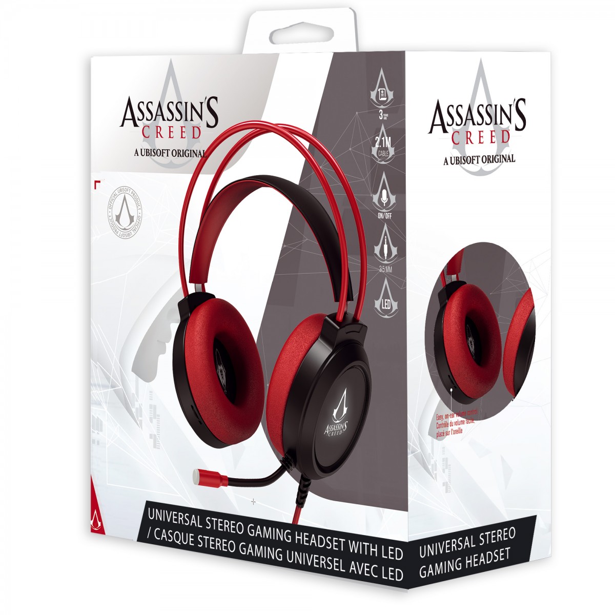 Assassins Creed Dual headset microphone PAN Vision