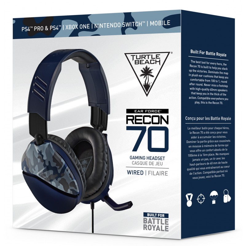 Turtle Beach Recon 70P Blue Camo