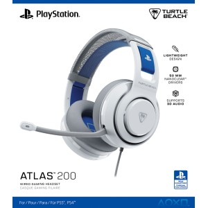 Turtle Beach Atlas 200 PS - White