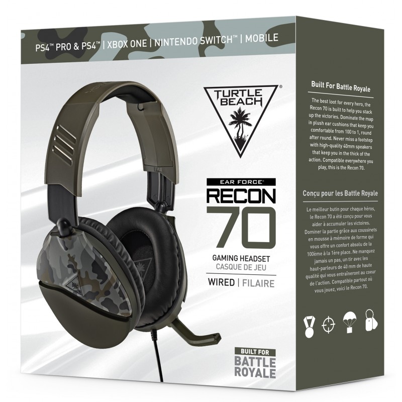 Turtle Beach Recon 70P Green Camo