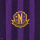 Wednesday scarf Nevermore Academy Purple
