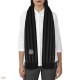 Wednesday scarf Nevermore Academy Black