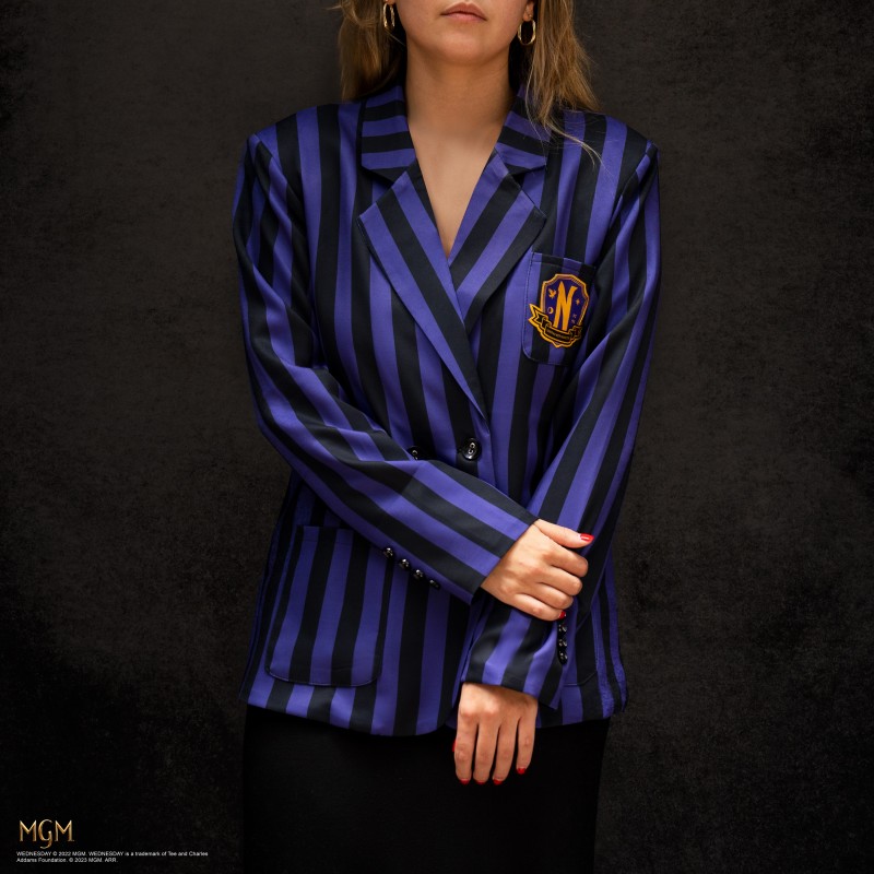 Nevermore Academy Purple Blazer, Small