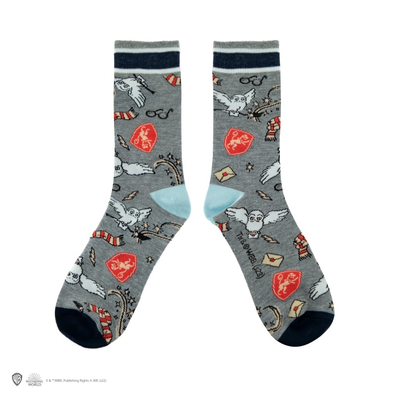 Harry Potter Socks Set of 3 Hedwig (35-45)