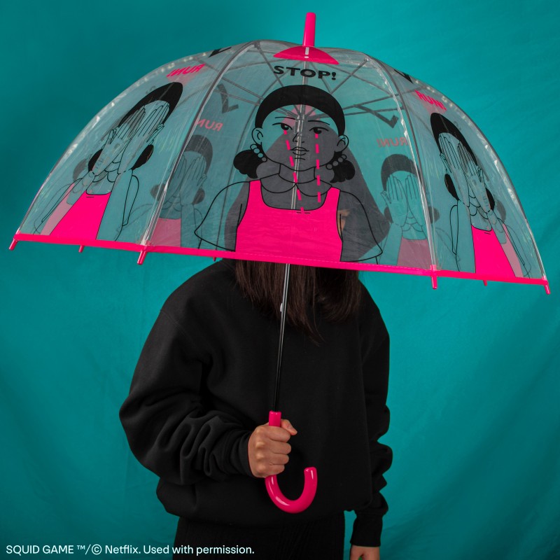Umbrella Squid Game - Transparent Red light, green light