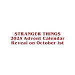 Advent Calendar Stranger Things 2025