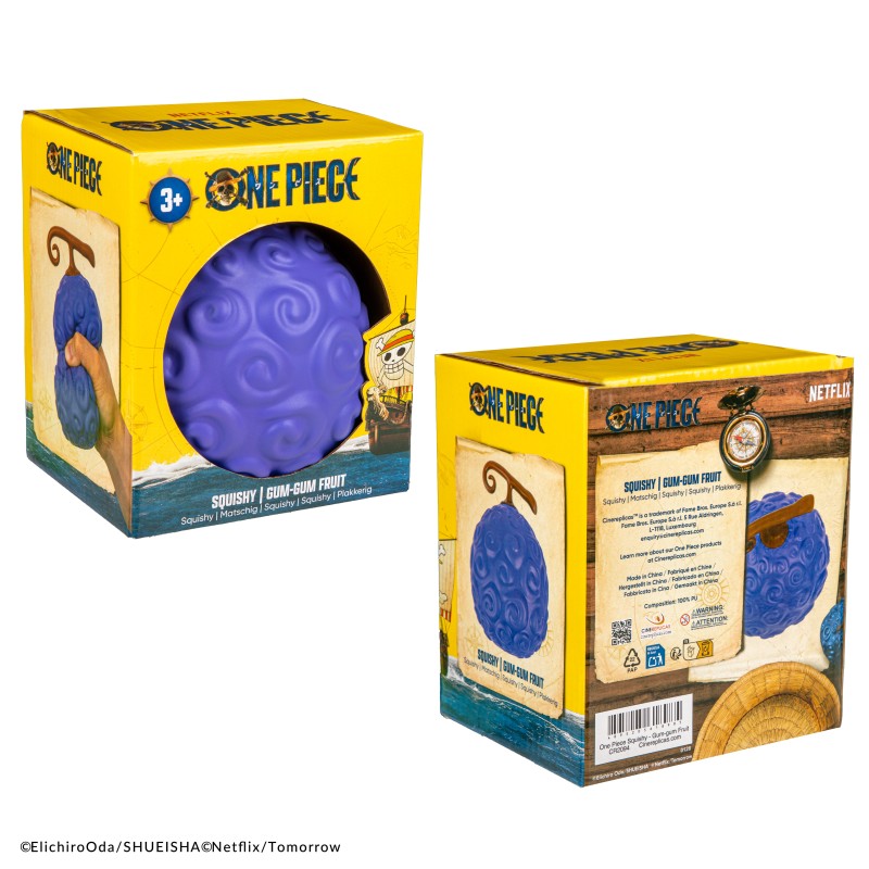 One Piece Gum-Gum Fruit Squishy
