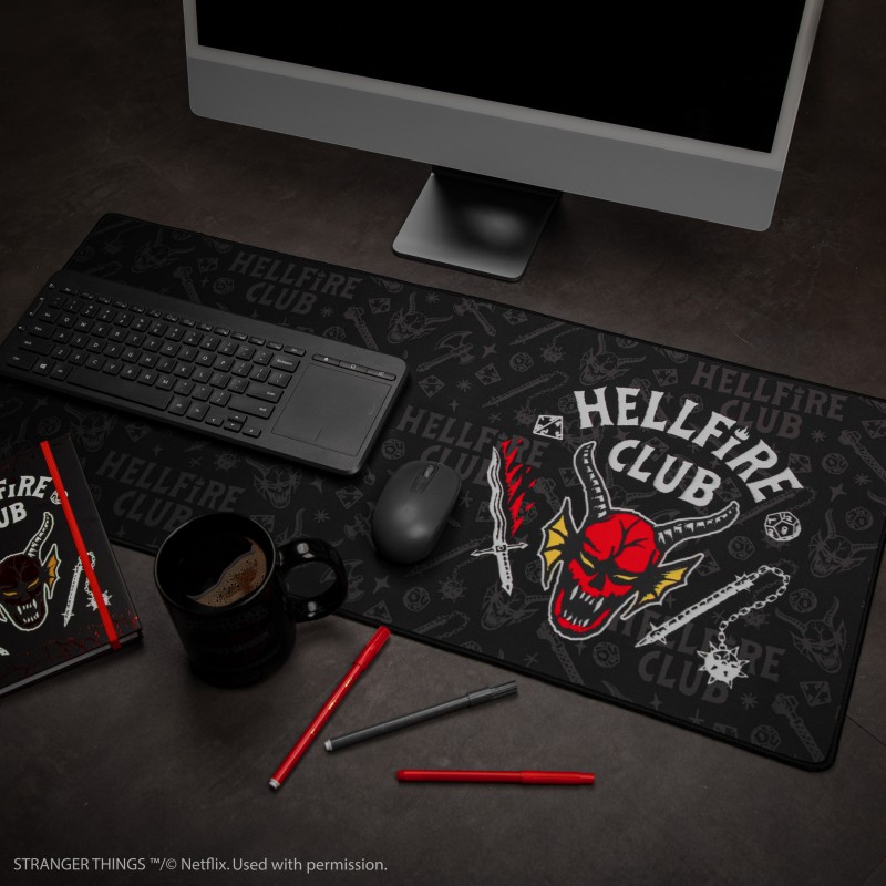 Stranger Things Hellfire Club Deskmat