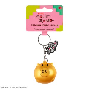 Squid Game Squishy Keychain Piggy Bank