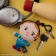 Keyring Plush Stranger Things - Max Mayfield