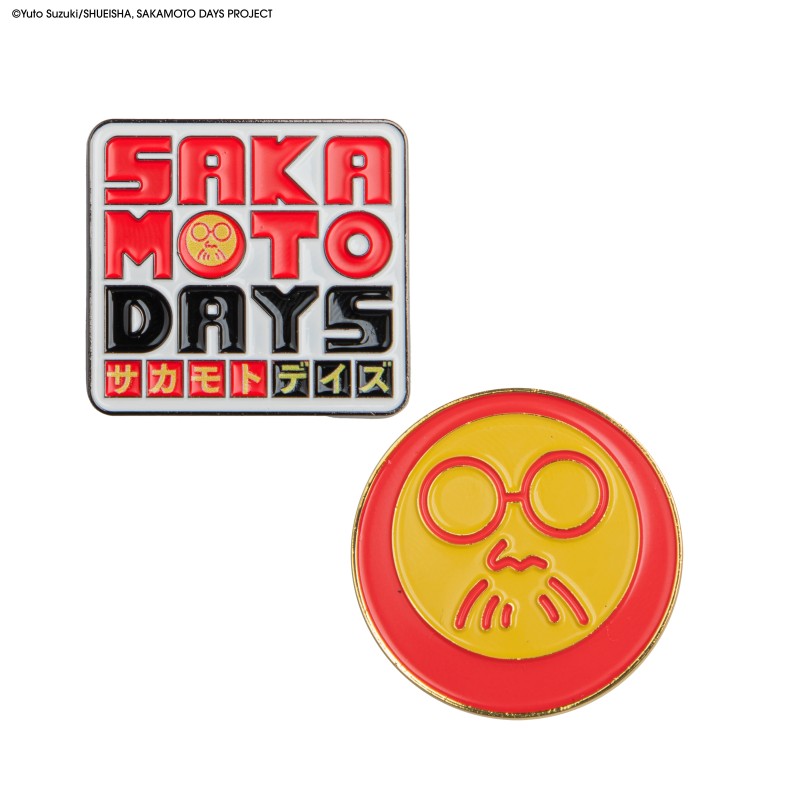 Sakamoto Days Store Adverts Set of 2 Pins