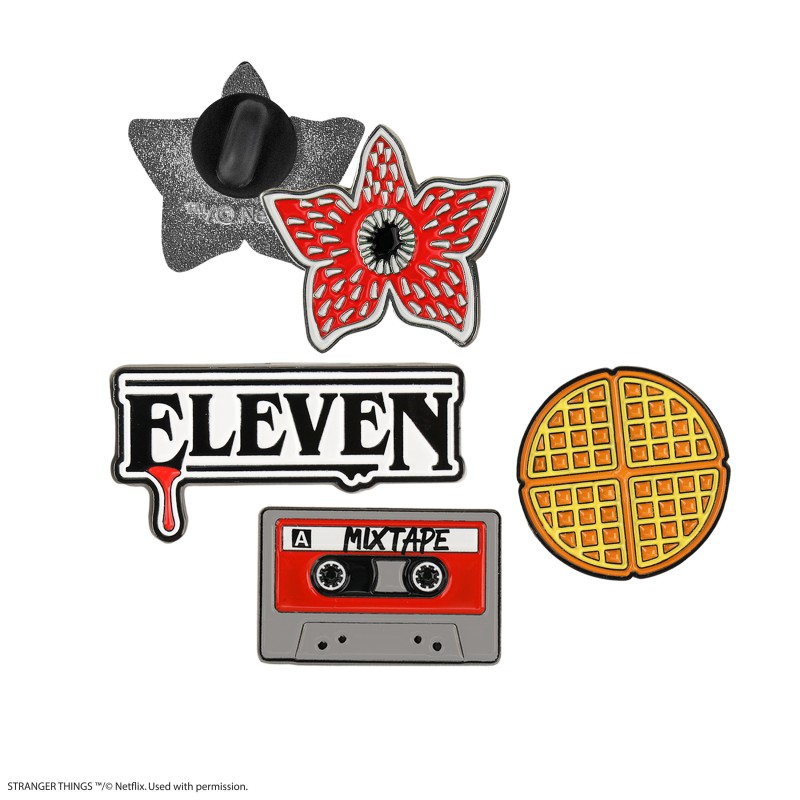 Stranger Things Set of 4 pins, Season 1