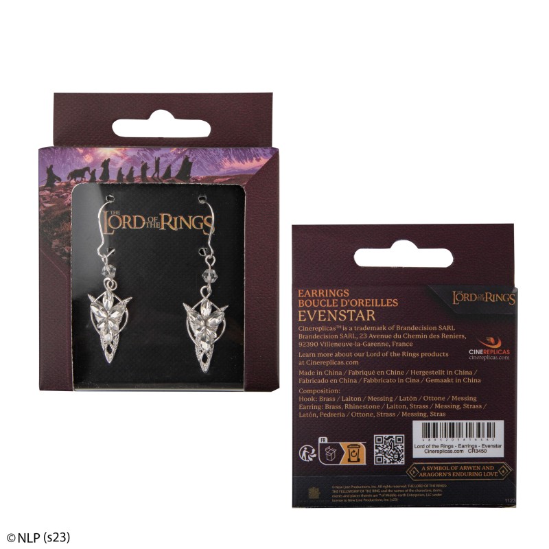 LOTR Evenstar Earrings