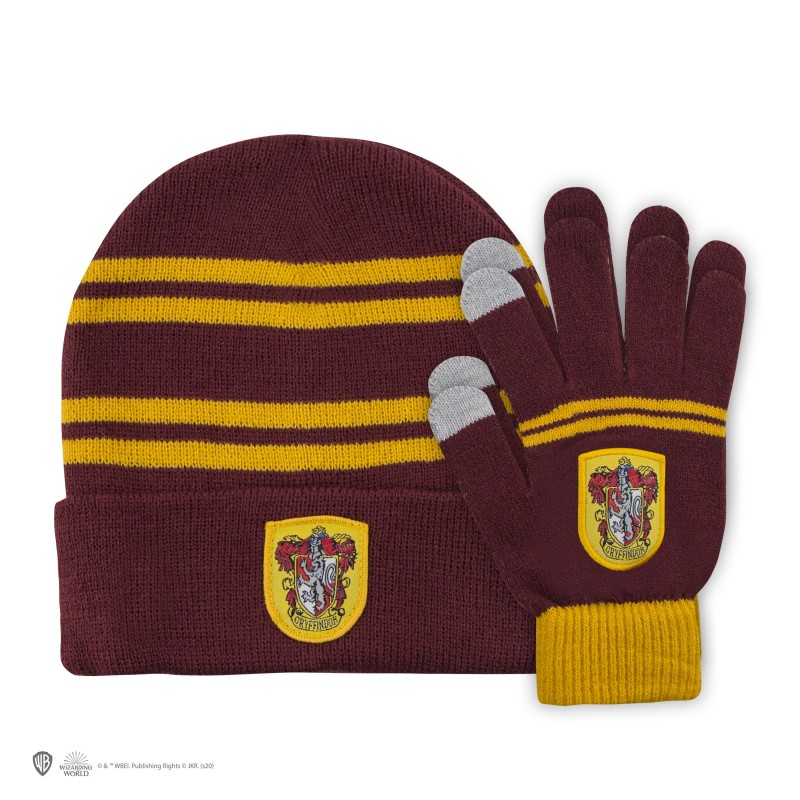 HP Beanie/Gloves Gryffindor Kids set EU