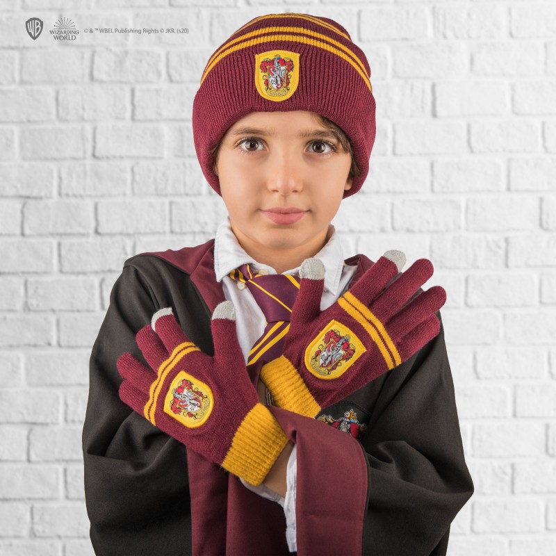 HP Beanie/Gloves Gryffindor Kids set EU