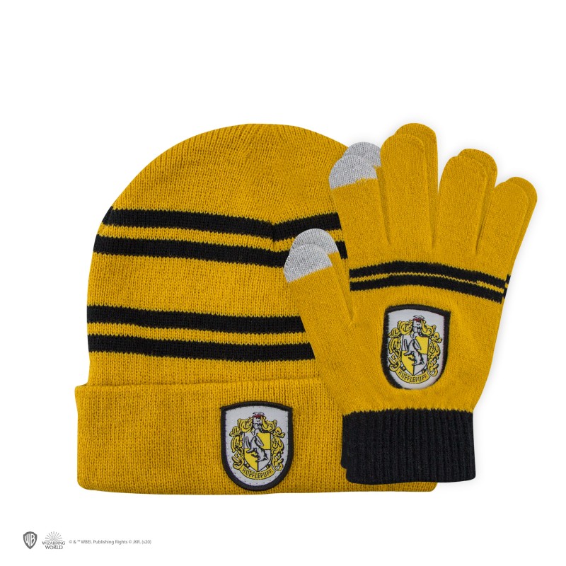 HP Beanie/Gloves Hufflepuff Kids set EU