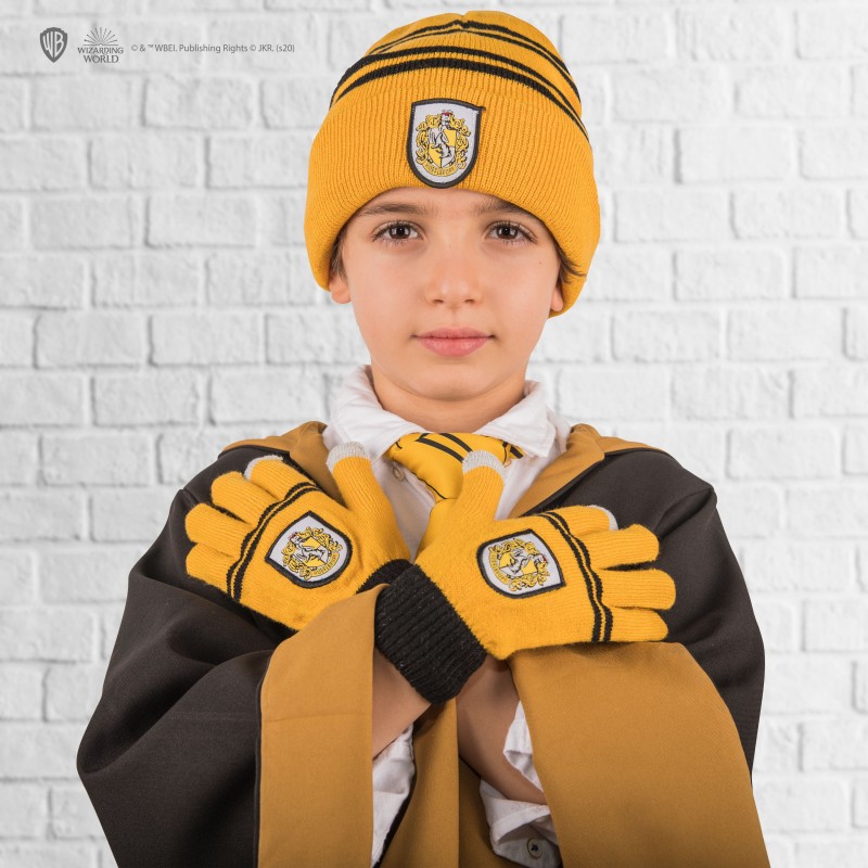 HP Beanie/Gloves Hufflepuff Kids set EU