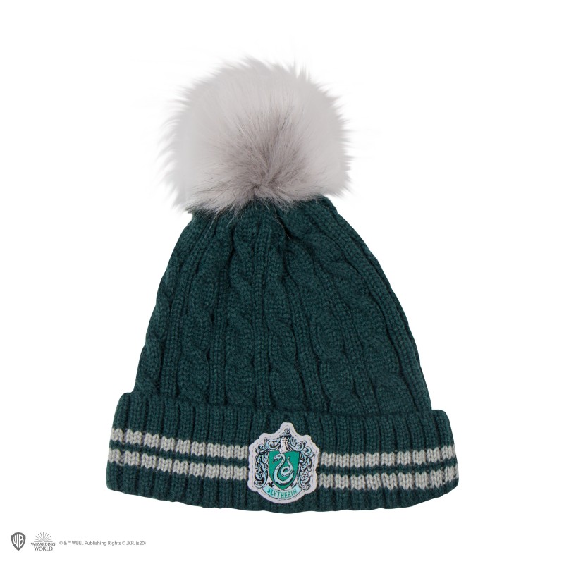 HP Beanie Pompom Slytherin