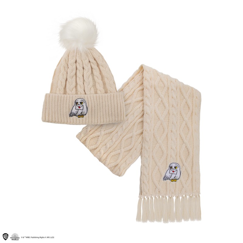 HP Beanie/Scarf Hedwig set