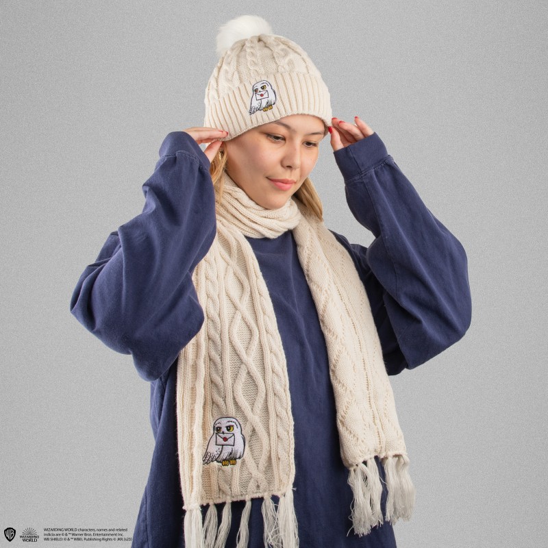 HP Beanie/Scarf Hedwig set