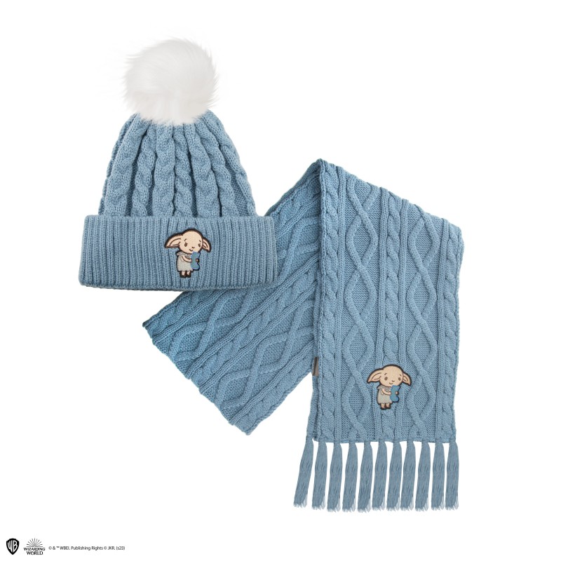 HP Beanie/Scarf Dobby set