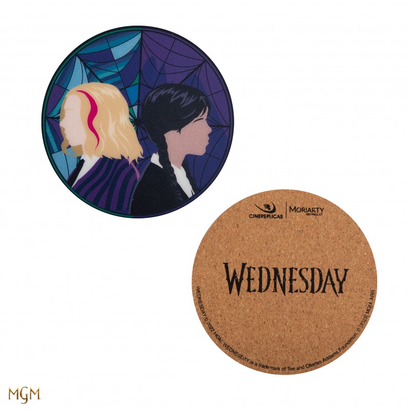 Coasters Set of 4 Wednesday