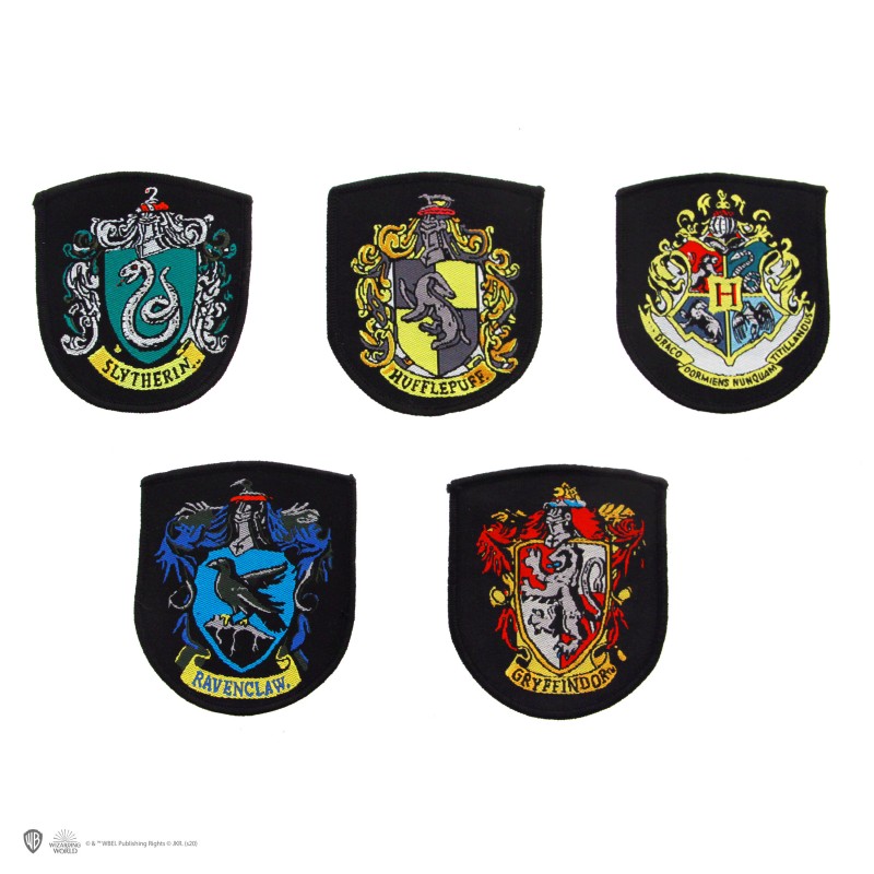 HP Crest patch set of 5