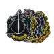 HP Crest patch deluxe set of 6 + iron on
