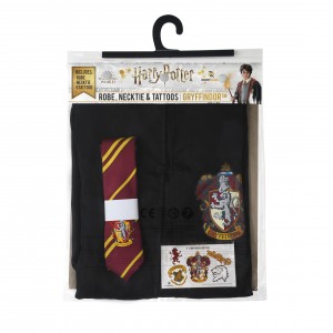 HP Entry Robe, Necktie &amp; Tattoos Gryffindor Small - EU