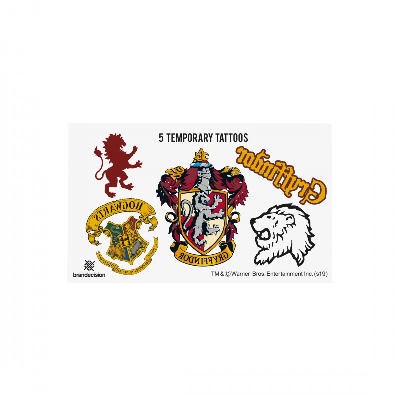 HP Entry Robe, Necktie &amp; Tattoos Gryffindor Small - EU