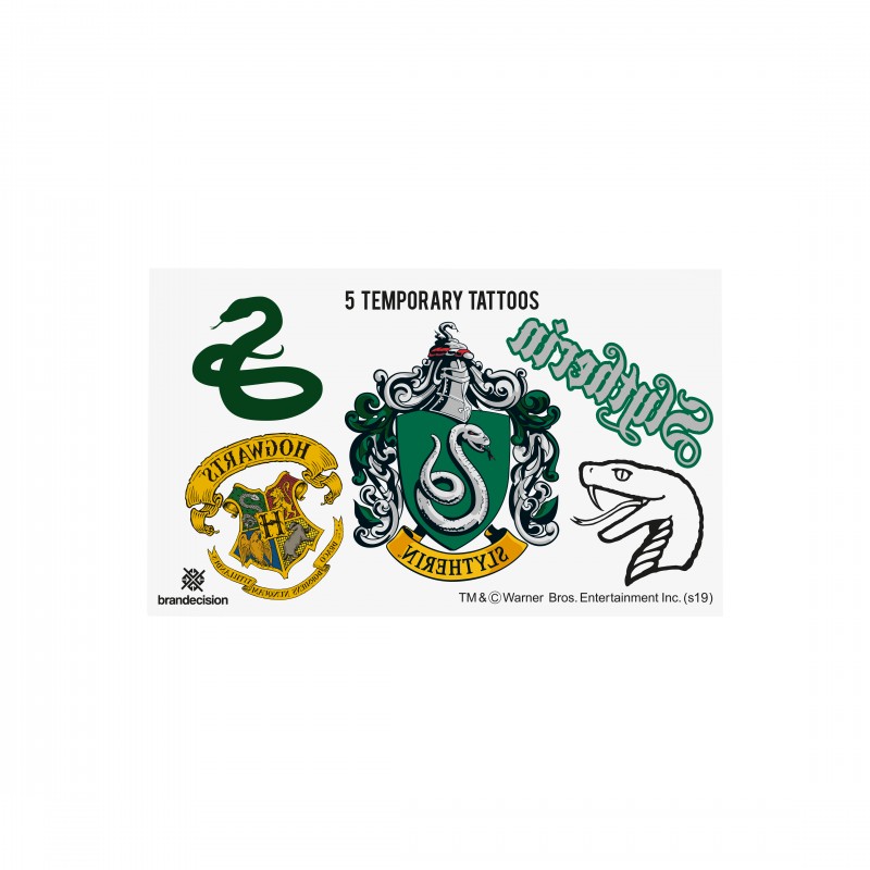 HP Entry Robe, Necktie &amp; Tattoos Slytherin Medium EU