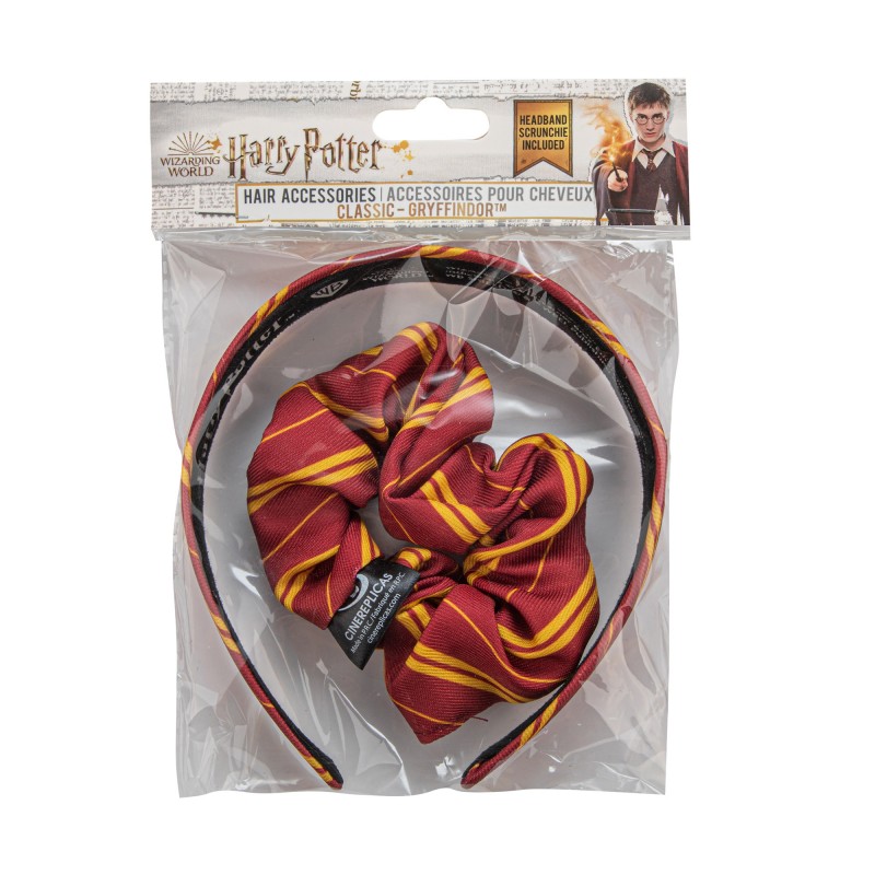 HP Hair Headband scrunchy bow Set of 2 - CLASSIC - Gryffindo