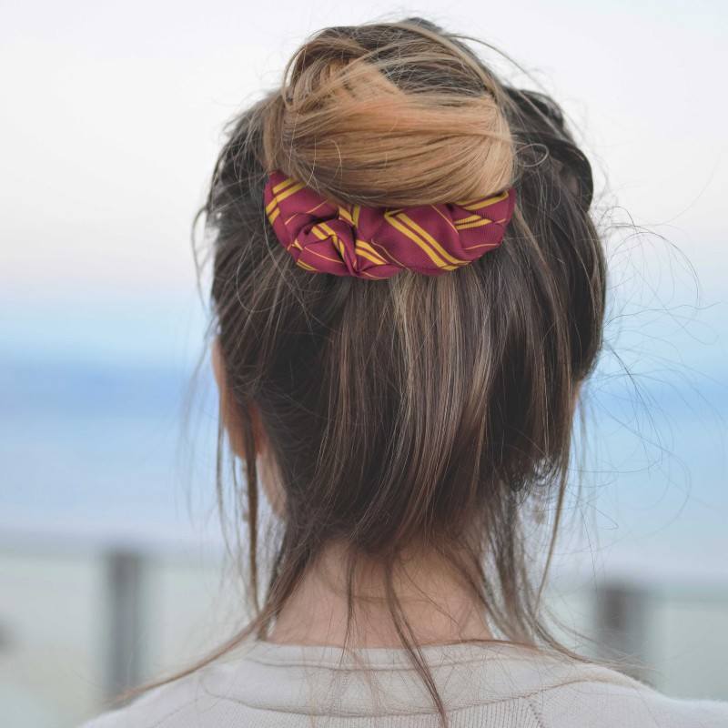 HP Hair Headband scrunchy bow Set of 2 - CLASSIC - Gryffindo