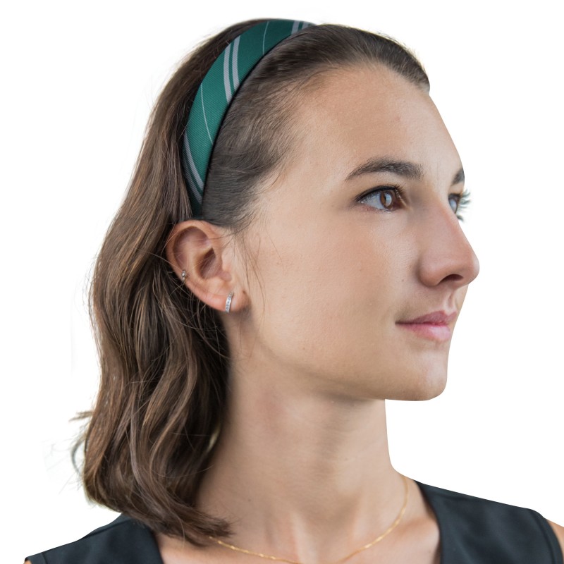HP Hair Headband scrunchy bow Set of 2 - CLASSIC - Slytherin