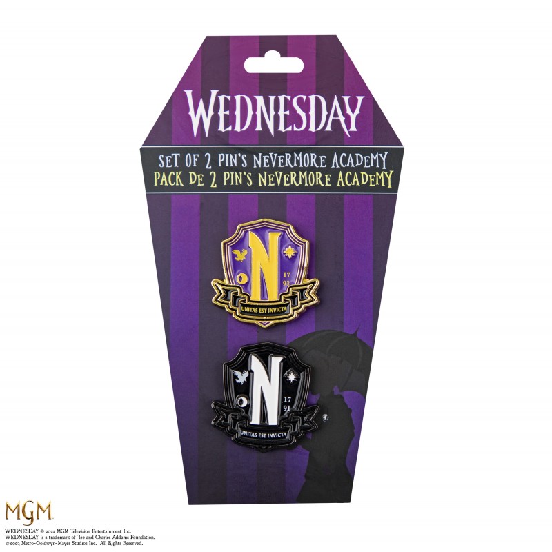 WEDNESDAY Nevermore Academy set of 2