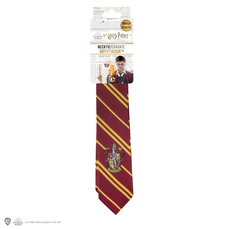 HP Necktie Woven Gryffindor Adult