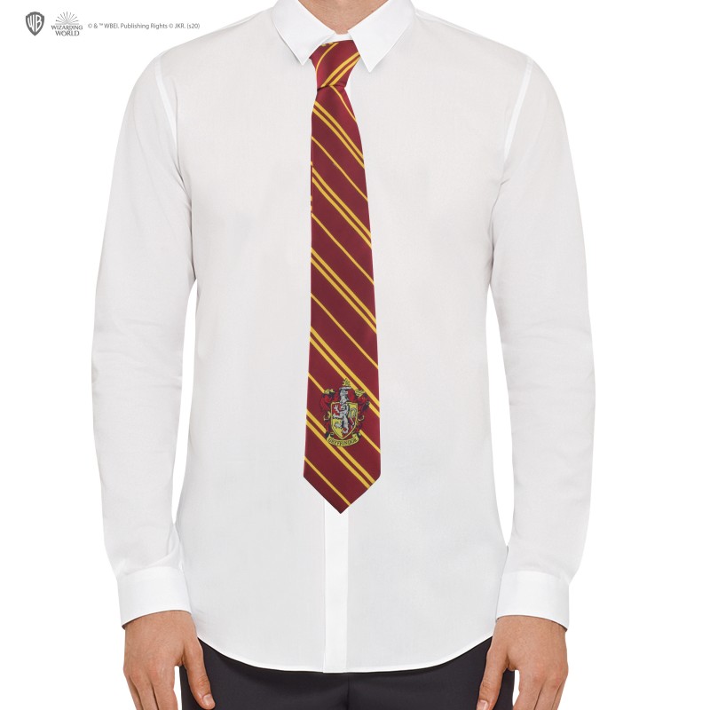 HP Necktie Woven Gryffindor Adult